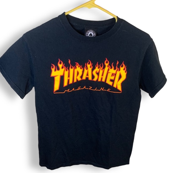 Thrasher Other - Thrasher Shirt Men's Small Skateboard Magazine Black